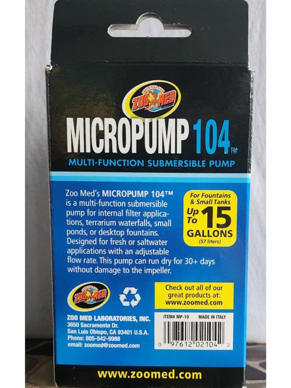 Micro Pump 104